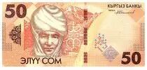 Kirghizstan 50 Som - Czarina Krumanjan-Datka - Uzgen - 2023 - Série AA