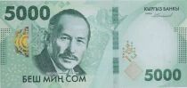 Kirghizstan 5000 Som - Suimenkul Chokmorov - 2023 - Series AA