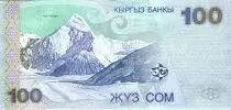 Kirgisistan 100 Som Toktogul - Montagnes - 2002