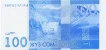 Kirgisistan 100 Som Toktogul Satylganov, Dam - 2016 (2017)