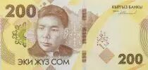 Kirgisistan 200 Som - Alikul Osmonov - 2023