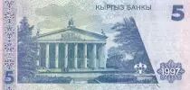 Kirgisistan 5 Som - B. Beishenalieya - Opera - 1997 - UNC - P.13