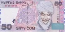 Kirgisistan 50 Som Czarina Krumanjan-Datka - Uzgen - 2002