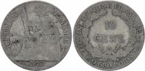 KM.16.1 10 Cents, République et Laurier - A-Paris - 1922
