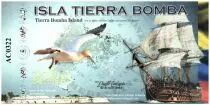 Kolumbien (Club de Medellin) 2000 Cafeteros, Isla Tierra Bomba : Boat Seagull - Fort of San Fernando - 2014