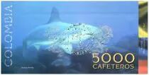 Kolumbien (Club de Medellin) 5000 Cafeteros, Isla Malpelo : Boat Gull - Shark - 2014