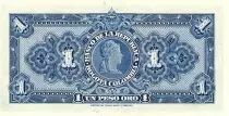 Kolumbien 1 Peso Oro Oro, Gal Santander - Simon Bolivar