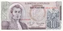 Kolumbien 10 Pesos 1980