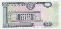 Kolumbien 100 Pesos oro - Santander - Capitol  - 20-07-1971 - Serial Y
