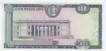 Kolumbien 100 Pesos oro - Santander - Capitol  - 20-07-1971 - Serial Y