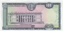 Kolumbien 100 Pesos oro - Santander - Capitol  - 20-07-1971 - Serial Y