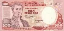 Kolumbien 100 Pesos Oro, Gal A Narino - 1985