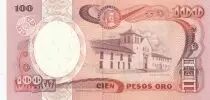 Kolumbien 100 Pesos Oro, Gal A Narino - 1985