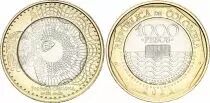 Kolumbien 1000 Pesos - Turtle - 2023 - Bimetal