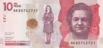 Kolumbien 10000 Pesos - V. Gutierrez de Pineda - 2022 - Serial AK