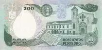 Kolumbien 200 Pesos oro - J. C. Mutis - National Observatory - 1991 - P.429d