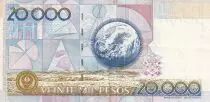Kolumbien 20000 Pesos - Julio Garavito - 1998 - VF+ - P.448c