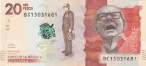 Kolumbien 20000 Pesos Alfonso Lopez Michelsen - 2020 (2024) - Serial BC