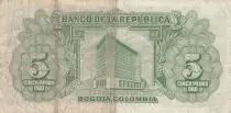 Kolumbien 5 Pesos Oro - Gal Cordoba - 1960 - TTB - P.405