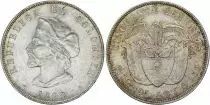 Kolumbien 50 Centavos Christopher Colombus - 1892 - Silver