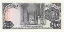 Kolumbien 500 Pesos oro - Gal Santander - Las Salinas - 20-07-1977 - Serial 014754537