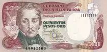 Kolumbien 500 Pesos oro - Santander - 1993 - P.431A