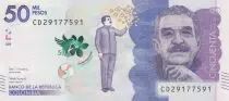 Kolumbien 50000 Pesos Gabriel Garcia Marquez - 22020 (2021)