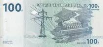 Kongo (RDC) 100 Francs - Elephant - Barrage - 2013 - P.98b