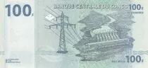 Kongo (RDC) 100 Francs - Elephant - Dam - 2022