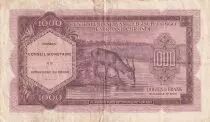 Kongo (RDC) 1000 Francs - African - Antelope - 15-02-1962 - P.2a