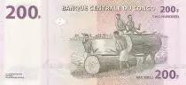 Kongo (RDC) 200 Francs - Agriculture - 04-01-2022 - Serial ND