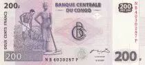 Kongo (RDC) 200 Francs - Agriculture - ND (2007-2013) - P.99