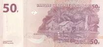 Kongo (RDC) 50 Francs - Mask - Village - 04-01-2022 - Serial KF