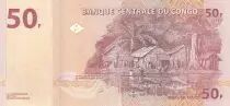 Kongo (RDC) 50 Francs - Mask - Village - 30-06-2020 - Serial KE