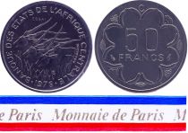 Kongo 50 Francs - 1976 - Test strike