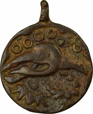 Korea Charm, Blessing & Crane - 1850 / 1910