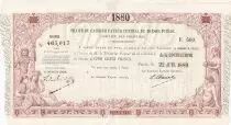 Kotschinchina 500 Francs - French colonial note - Cochinchina - Sign. Chazal - 22-07-1880