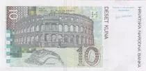 Kroatien 10 Kuna - 2001 - J. Dobrila - Pula arena - P.38