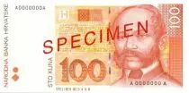 Kroatien 100 Kuna Ivan Mazuranic - Rijeka