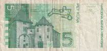 Kroatien 5 Kuna - Petar Zrinski - 1993 - P.28a