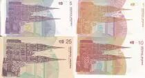 Kroatien Lot 1, 5, 10, 25 Dinara