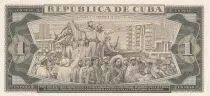 Kuba 1 Peso  -Jos&eacute; Marti - Fidel Castro - 1965 - AU+ - P.94c