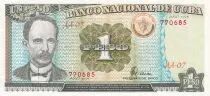 Kuba 1 Peso  -Jos� Marti - Fidel Castro - 1995 - UNC - P.112