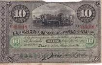 Kuba 10 Pesos - Agriculture - 1896 - VF - P.49b