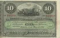 Kuba 10 Pesos Harvesting sugar cane