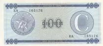 Kuba 100 Pesos - Certificado de compra - Serial C