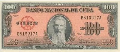Kuba 100 Pesos F. Aguilera
