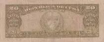 Kuba 20 Pesos - Antonio Maceo - 1949 - P.80a