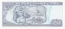 Kuba 20 Pesos - Camilo Cienfuegos - Bananas - 2019 - Serial CV-58 - P.NEW