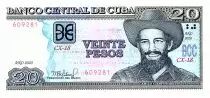 Kuba 20 Pesos 2020 - C. Cienfuegos - Agricultural - Serial CX-18